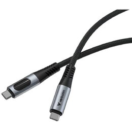 31848 USB-C kabel 100W 1,2m bl. VERBATIM