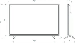 Televize JVC LT-50VU3305