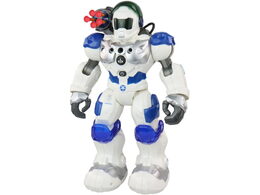 Robot MaDe Zigybot policejní Guliver, 22 funkcí, modrá