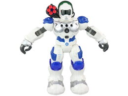 Robot MaDe Zigybot policejní Guliver, 22 funkcí, modrá