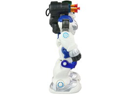 Robot MaDe Zigybot policejní Guliver, 22 funkcí, modrá