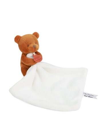 Doudou Můj malý medvídek 10 cm oranžový