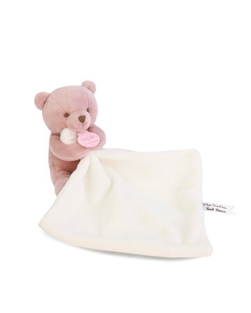 Doudou Můj malý medvídek 10 cm růžový