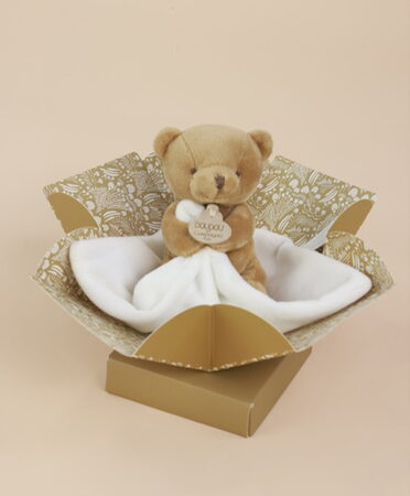 Doudou Můj malý medvídek 10 cm hnědý