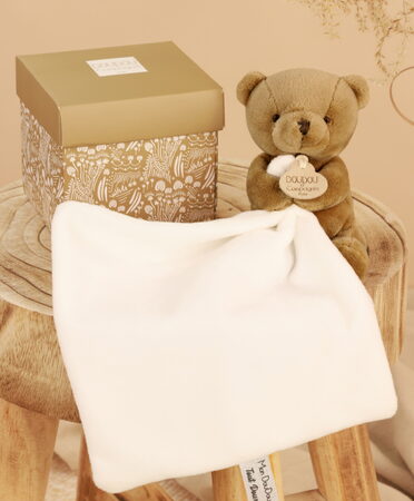 Doudou Můj malý medvídek 10 cm hnědý