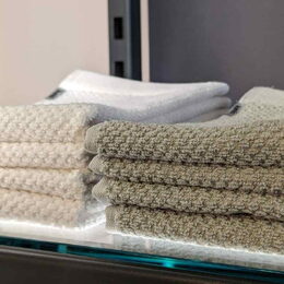 KELA Ručník pro hosty Lavinia 100% bavlna bílá 30,0x50,0cm KL-23929