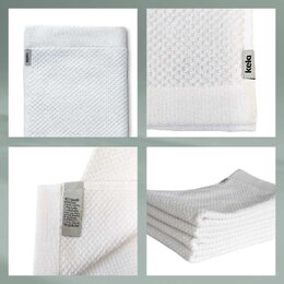 KELA Ručník pro hosty Lavinia 100% bavlna bílá 30,0x50,0cm KL-23929