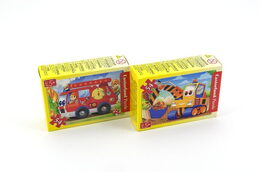 A-08521-BP Minipuzzle Pohádková auta 54 dílků 16,5x11cm asst 8 druhů v krabici 3
