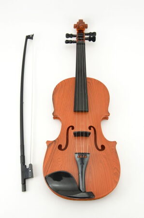 Housle/Viola plast 45cm na baterie se zvukem se světlem v krabici