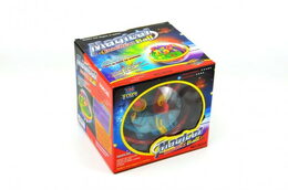 Hlavolam Bludiště koule 3D 100 kroků plast 17cm v krabici