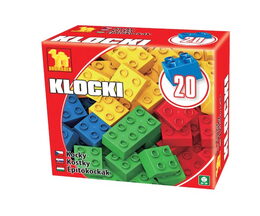 Stavebnice Dromader maxi 20ks v krabičce 17x20x7,5cm od 24 měsíců