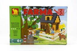 Stavebnice Dromader Farma 28503 214ks v krabici 32x21,5x5cm
