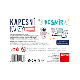 Dino Kapesní kvízy JUNIOR Vesmír