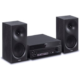 Mikrosystém AKAI, AM-301 BK, PLL FM, BT, USB, SD, MP3, 2x 20W