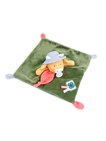 Doudou Dárková sada Plyšový muchláček kravička Aneth 27 cm