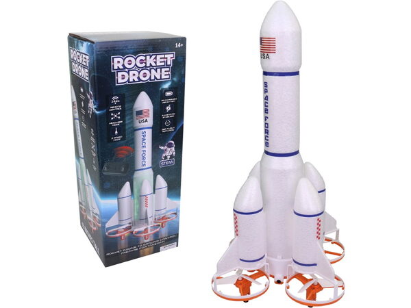 RC model MaDe Raketa dron na dálkové ovládání