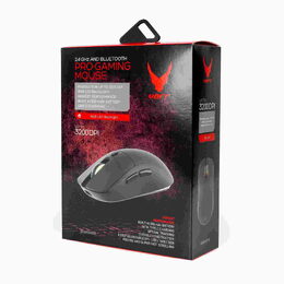 PLATINET OMEGA VARR BLUETOOTH HERNÍ MYŠ 6D, vestavěná baterie 300mAh, 3200DPI, RGB, 2.4G, černá