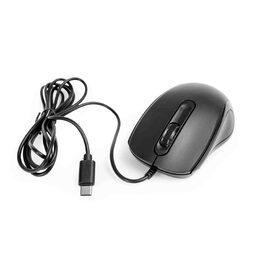 PLATINET OMEGA MYŠ, USB-C, OFFICE 1200DPI 1,5m kabel, černá
