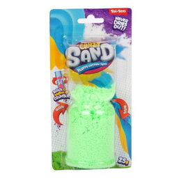Kouzelný písek pomalu tekoucí tvořivá tvarovací hmota sliz  25g 3 barvy na kartě 9x18cm