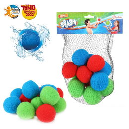 Vodní bomby 12ks látka 5cm v síťce