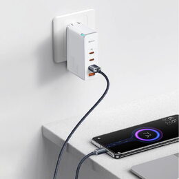 Datový kabel Baseus Cafule USB/USB-C 2m 100W (20V 5A) černý