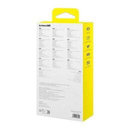 Dokovací stanice Baseus Metal Gleam 2 Series 6v1 šedá (2xUSB 3.0, USB-C, USB-C PD, HDMI, Ethernet RJ