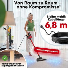 Clatronic BS 1314 vysavač tyčový/ruční,ECO Cyklon, 600W