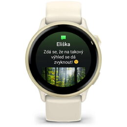 vívoactive 6 Lunar Gold/Bone band GARMIN