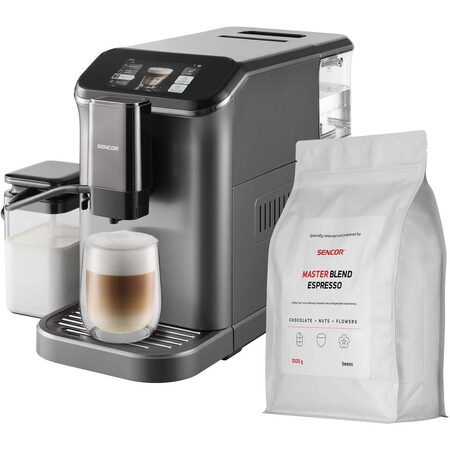 SES 8500BK + 1 kg kávy Master Blend