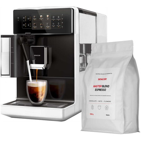 SES 9301WH + 1 kg kávy Master Blend