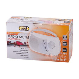 Radiopřijímač Trevi, RA 764 BK, FM/AM, manuální ladění, 230 V/ baterie 4xC