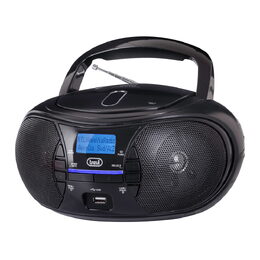 Přehrávač Trevi, CMP 581 DAB BK, přenosný CD/MP3 přehrávač, CD/CDR/CDRW/MP3,
US