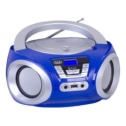 Přehrávač Trevi, CMP 544 BL, přenosný, CD/MP3, CD-RW, FM s RDS, LCD displej, 230