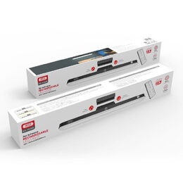 Magnetická LED lampa s dálkovým ovladačem XO YH08B 1200mAh černá