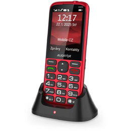 A930 GPS Senior červený+nab.st. ALIGATOR