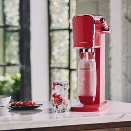 Art Mandarin Red výrobník SODASTREAM