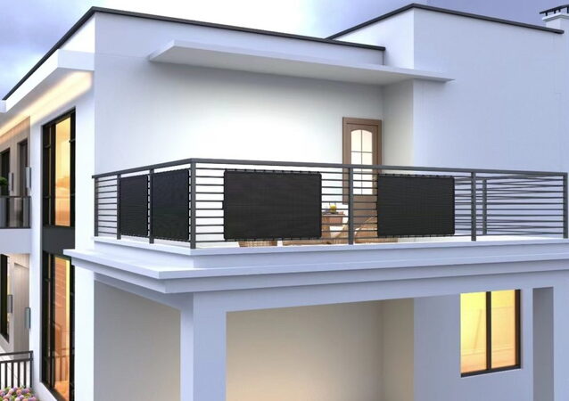 Solární panel SOLARFAM 150W semi flexibilní, na balkón nebo plot