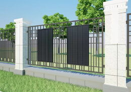 Solární panel SOLARFAM 150W semi flexibilní, na balkón nebo plot