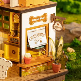 RoboTime Miniatura domečku Domeček pro štěňátka
