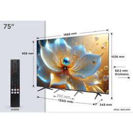 75P89K QLED TV TCL