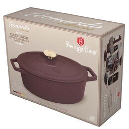 BERLINGERHAUS Pekáč litinový s poklicí 30 cm Leonardo Collection BH-6543