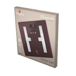 BERLINGERHAUS Osobní váha s měřením tuku, svalů a vody 180 kg Leonardo Collection BH-9756