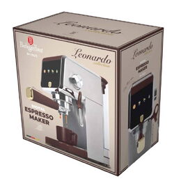 BERLINGERHAUS Automatický a pákový kávovar digitální 2v1 Leonardo Collection BH-9623