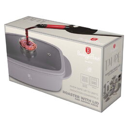 BERLINGERHAUS Pekáč do trouby s Aroma víkem 6 l Taupe Collection BH-8778