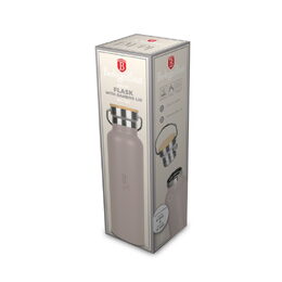 BERLINGERHAUS Termoska lahev s dvojitou stěnou nerez 0,6 l Taupe Collection BH-7201