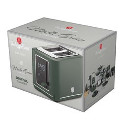 BERLINGERHAUS Topinkovač digitální nerez ocel Matte Green Collection BH-9665