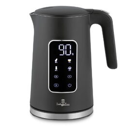 BERLINGERHAUS Rychlovarná konvice s regulací teploty digitální 1,7 l Antracit Collection BH-9737