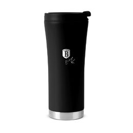 BERLINGERHAUS Termohrnek s dvojitou stěnou nerez 0,5 l Matte Black Collection BH-8751