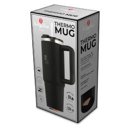 BERLINGERHAUS Termohrnek s dvojitou stěnou BerlingerCup 1 l Matte Black Collection BH-8833