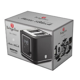 BERLINGERHAUS Topinkovač digitální nerez ocel Matte Black Collection BH-9660